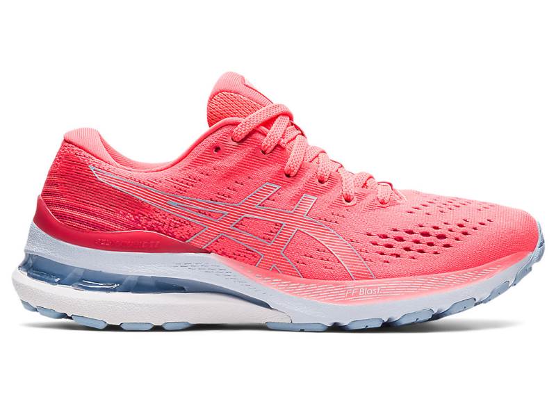 Sapatilhas Running Asics GEL-KAYANO 28 Wide Mulher Vermelhas, 1380A358.306